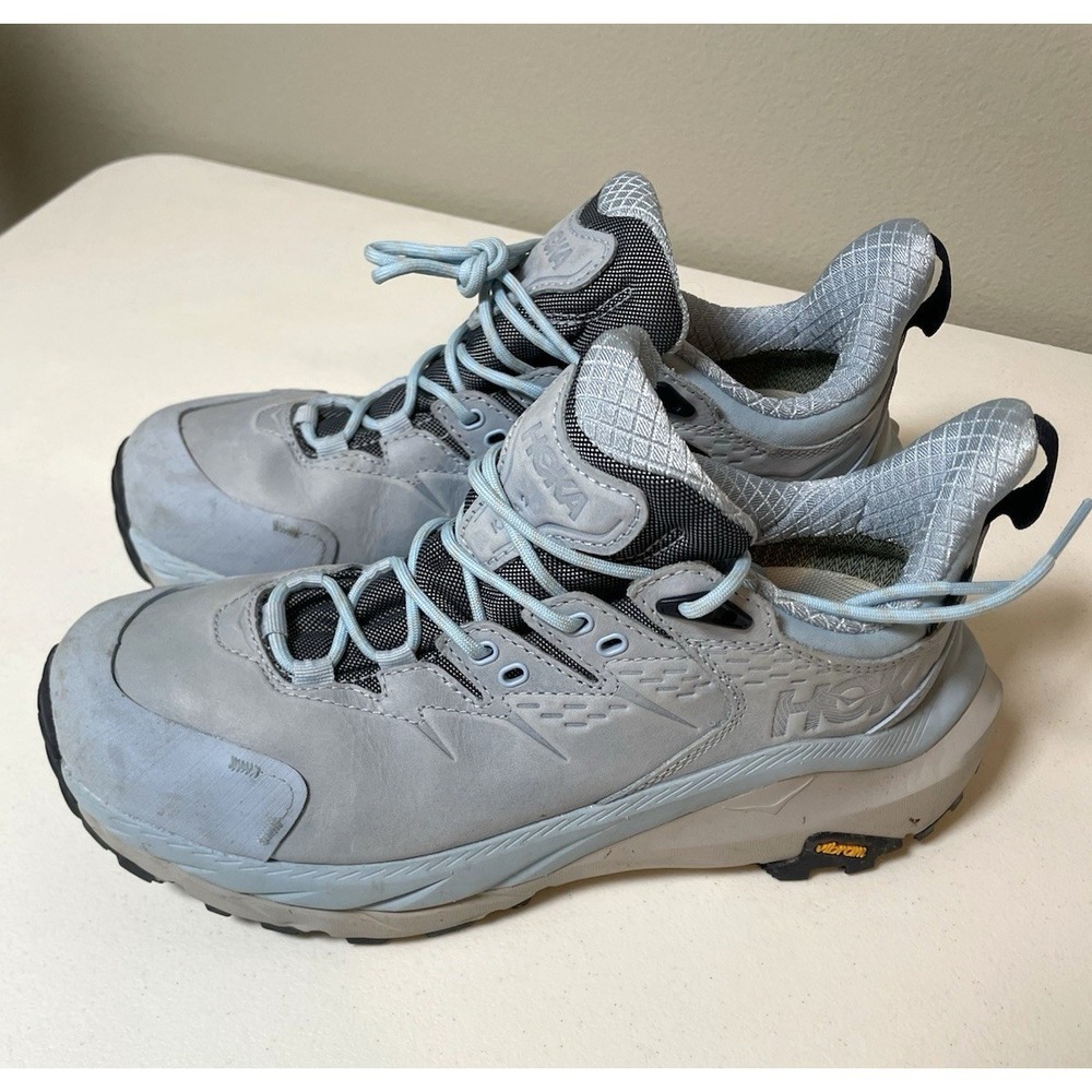 Hoka One One Women's Kaha 2 Low Gore-Tex Hiking Shoes 8 Blue Harbor Mist